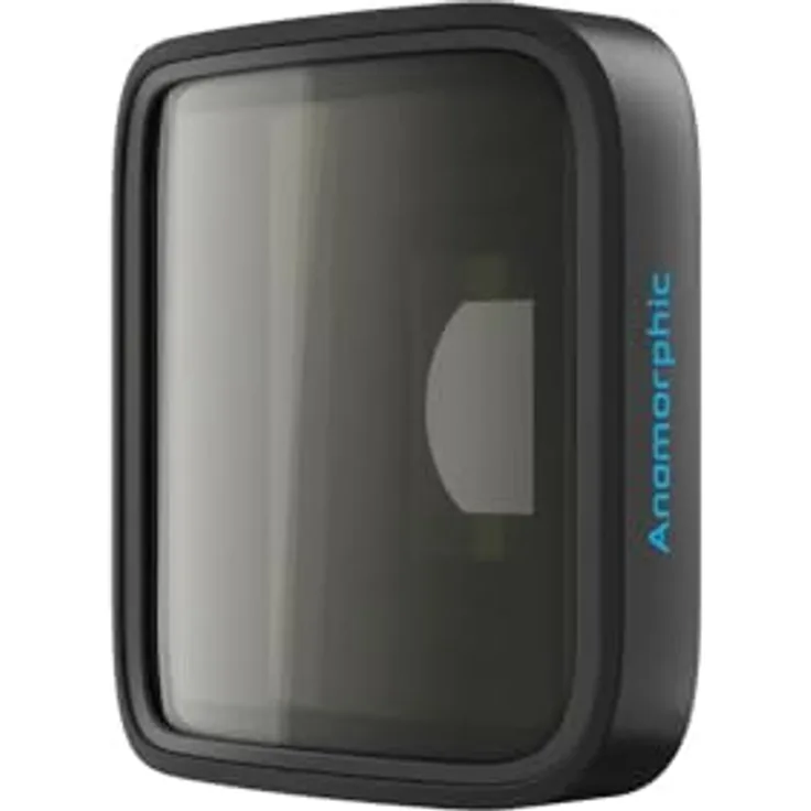 GoPro Lens Mod Anamorph, Objektivzubehör für HERO13 Black, Ultra-Weitwinkel im 21:9-Spielfilmformat mit anamorphem Lens-Flare-Effekt, wasserdicht