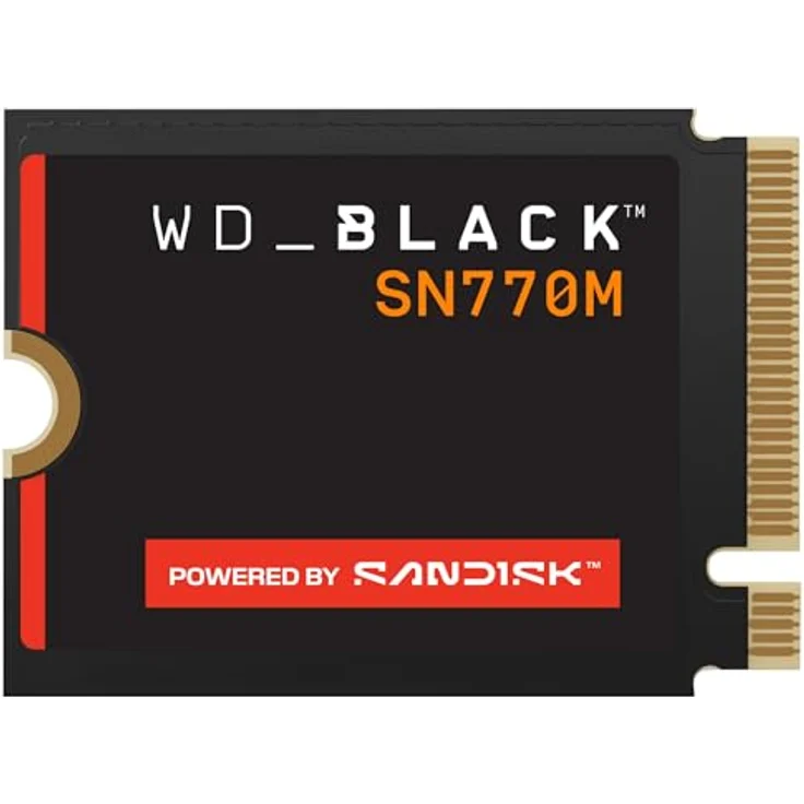 WD_Black SN770M interne SSD (2 TB) 5150 MB/S Lesegeschwindigkeit, 4850 MB/S Schreibgeschwindigkeit, M.2 2230 NVMe - Preisvergleich – Bild 2
