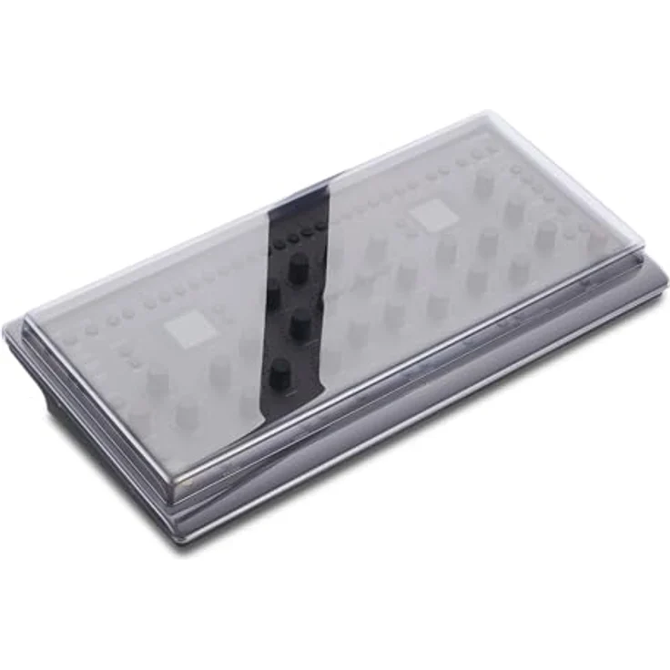 Decksaver Softube Console 1 Channel MK3, Staubschutzabdeckung aus Polycarbonat, milchig-transparent, Abmessungen 442 x 224 x 33 mm, Gewicht 0,56 kg – Bild 1
