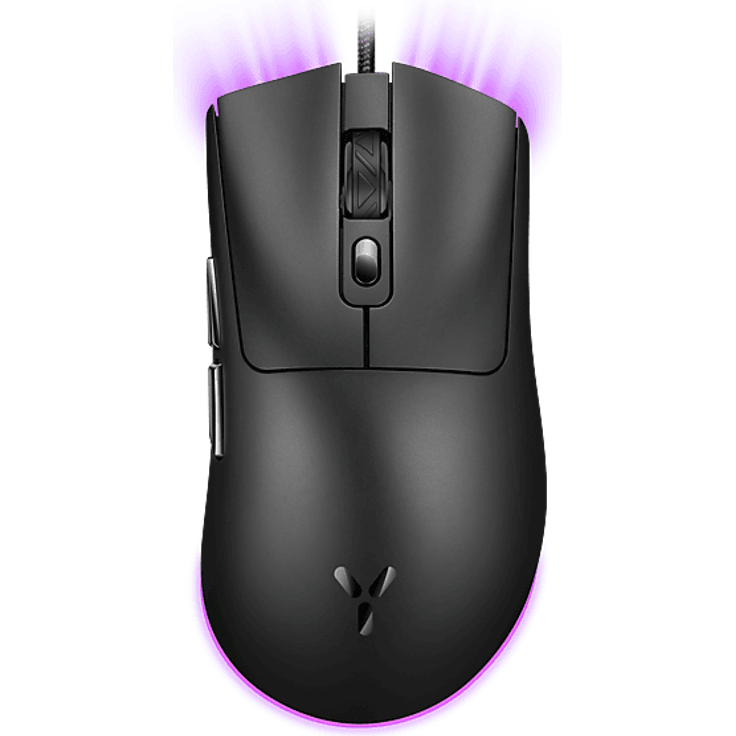 ISY IGM-1100 Gaming Maus mit LED-Beleuchtung, Schwarz