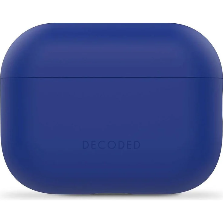 Decoded Silicone Case für Apple AirPods Pro 3, Schutzhülle aus flüssigem Silikon, Navy Blau, kompatibel mit kabellosem Laden