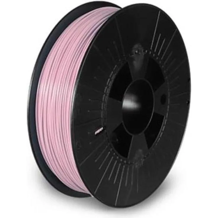 Velleman PLA-FILAMENT - 1.75 mm - PASTELLROSA - 750 g, Widerstandsfähiges 3D-Filament mit niedrigem Schrumpffaktor, Rosa