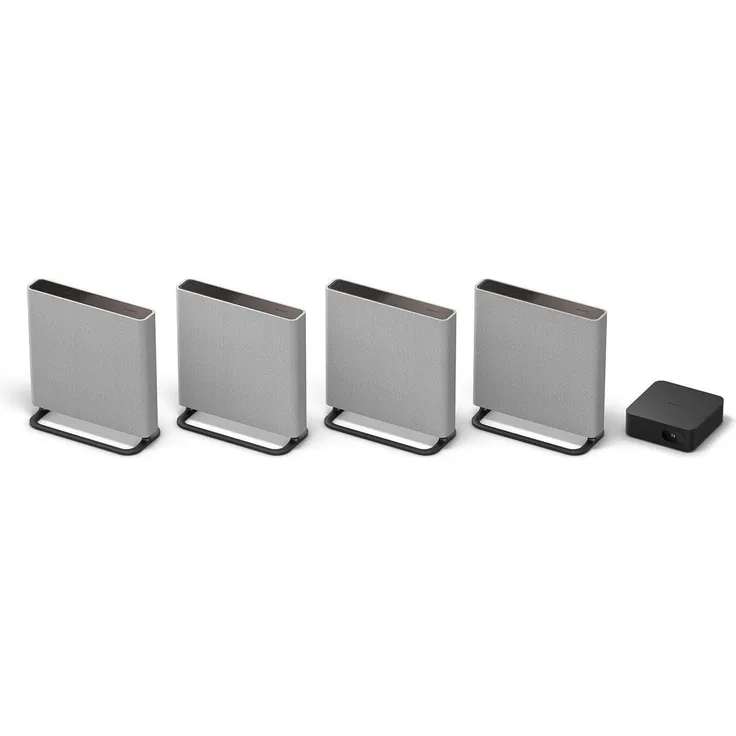 Sony BRAVIA Theatre Quad - Dolby Atmos, Heimkino 4 Lautsprechersystem für TV, Wi-Fi, Bluetooth, 360 Spatial Sound Mapping, Modell 2024