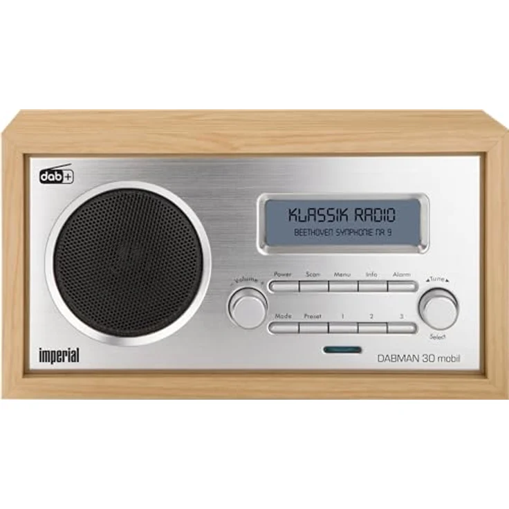 Imperial DABMAN 30 mobil (DAB+, FM), Radio, Braun – Bild 2