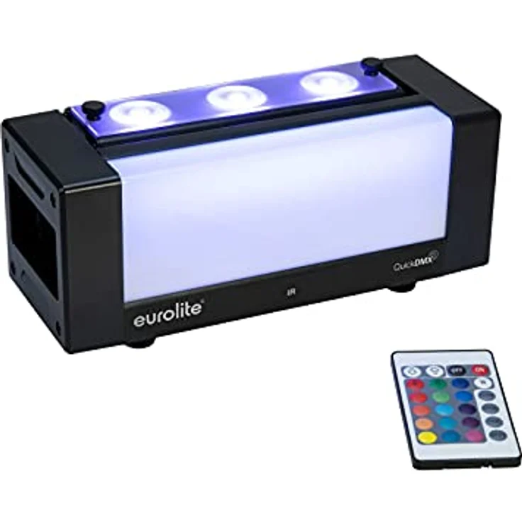 EUROLITE AKKU Bar-3 Glow QCL Flex QuickDMX | Neigbare AKKU-LED-Leiste und Mood-Light mit 4in1-LEDs und QuickDMX – Bild 1