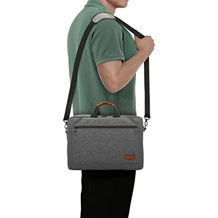 Picard Rucksack Go Eco für Männer aus Stoff in der Farbe Anthrazit, 12x42x28 cm, 29654H1013 – Bild 2