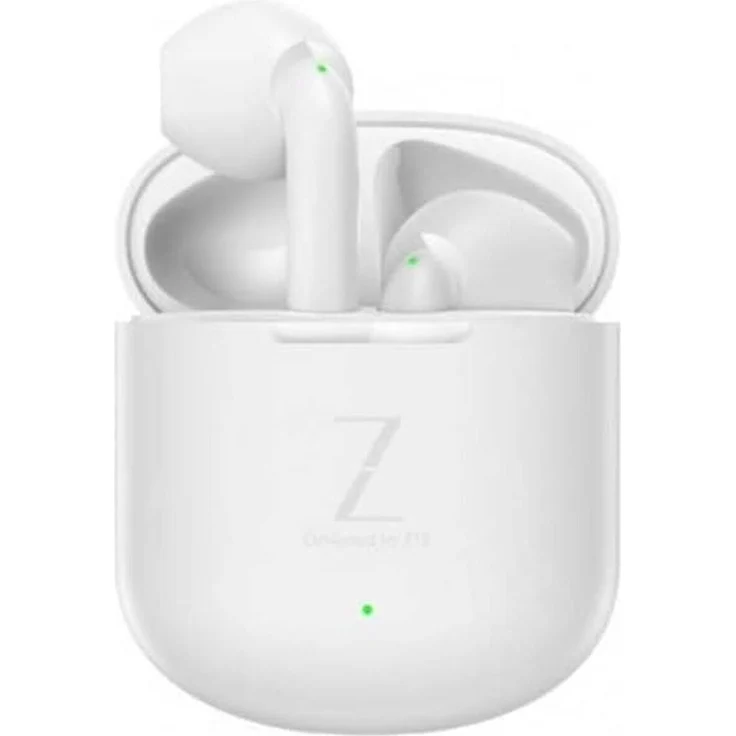 ZTE Buds2 (EB2201), Kabellose Kopfhörer mit aktiver Geräuschunterdrückung, 6 Std. Akkulaufzeit, IPX4 wasserdicht, Weiss