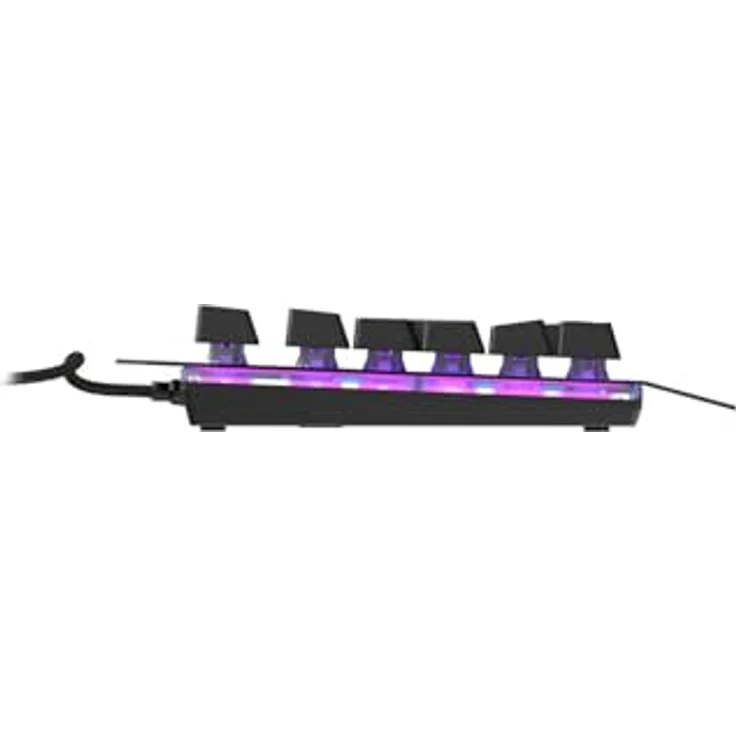 uRage Gaming-Keyboard Exodus 450, reaktionsschnelle Tastatur mit Anti-Ghosting, RGB-Beleuchtung, QWERTZ-Layout, in schwarz – Bild 4