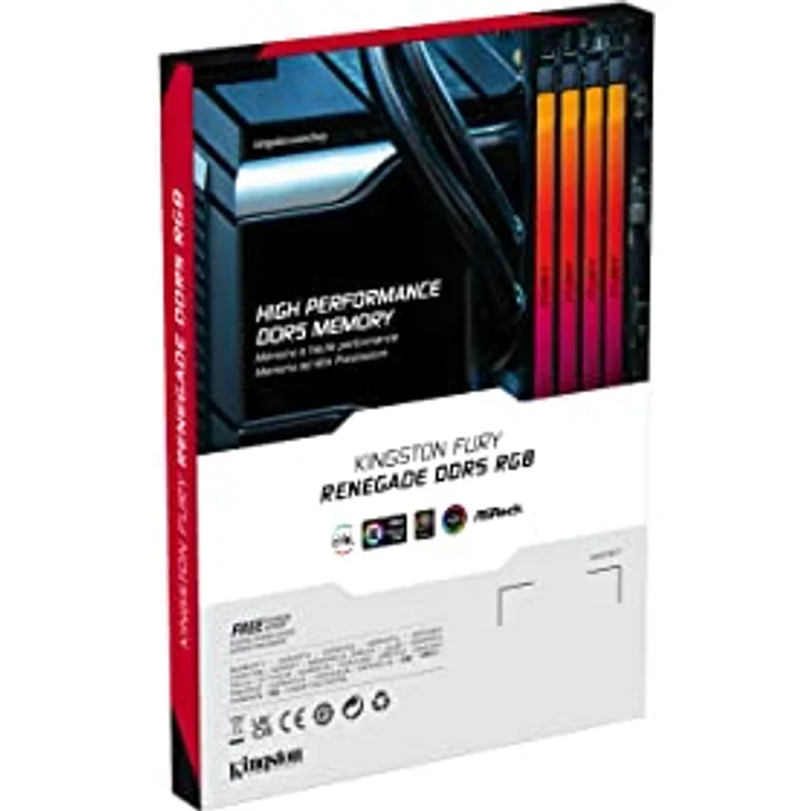 Kingston FURY Renegade RGB DDR5-6400 C32 SC - 16GB - Preisvergleich – Bild 6