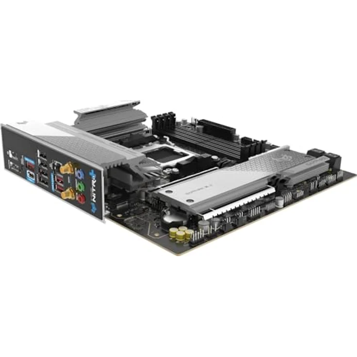 Sapphire NITRO+ B850M WIFI, Mainboard für AMD AM5, mATX, 12+2+1 Phasen-Stromversorgung, HDMI 1.4, DisplayPort 1.2 – Bild 5