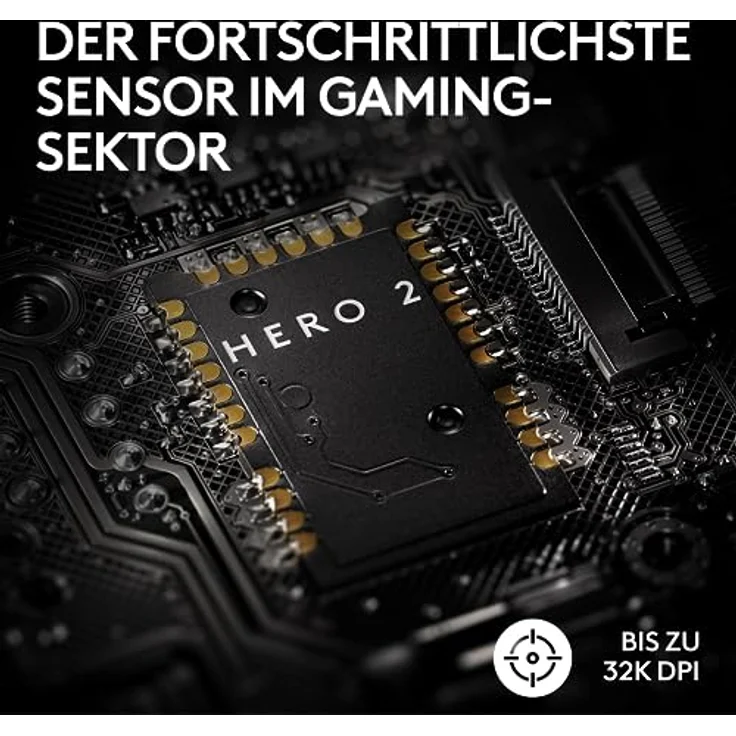 Logitech G PRO X Superlight 2 Lightspeed Kabellose Gaming-Maus, Lightweight, LIGHTFORCE Hybrid-Schalter, Hero 2 Sensor, 32.00DPI, 5 programmierbare Tasten, USB-C-Ladung, PC & Mac - Weiß – Bild 4