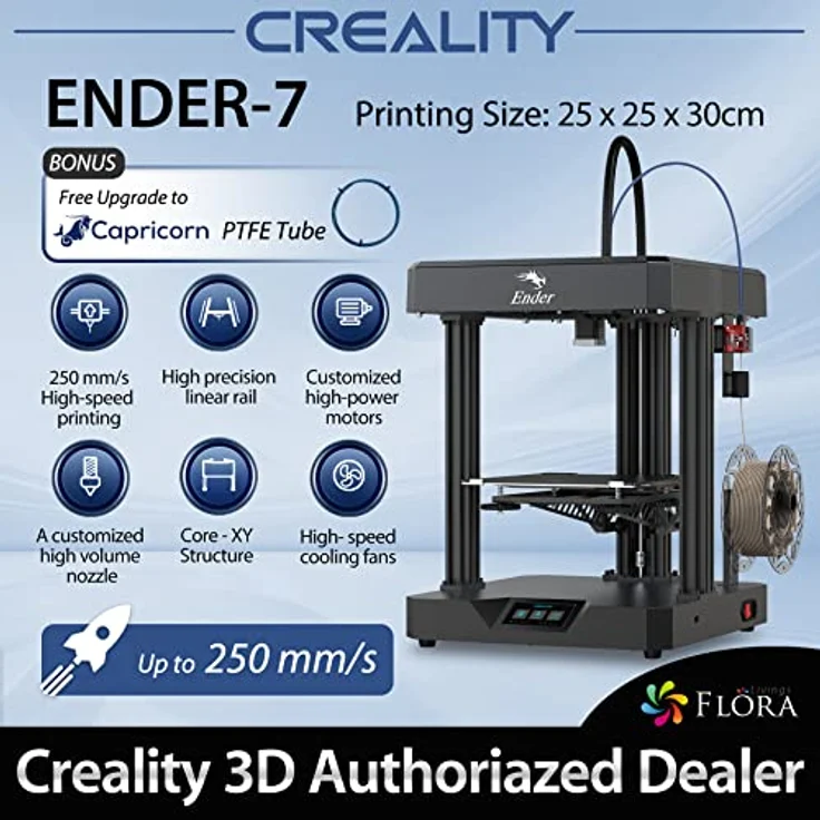 Creality Ender-7 3D-Drucker, Hochgeschwindigkeitsdruck bis zu 250 mm/s – Bild 2