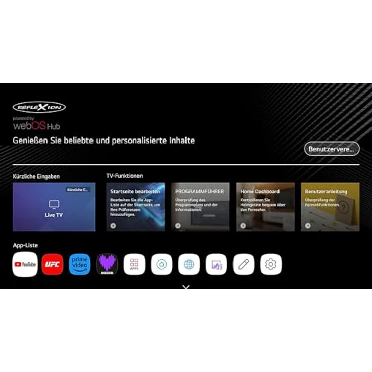 REFLEXION LED22IBT Smart LED Fernseher, LG webOSHub, 55 cm / 22 Zoll, 12/230 Volt, Full HD, Triple Tuner, DVB-T2HD, DVB-S2, DVB-C, Bluetooth, WLAN – Bild 2