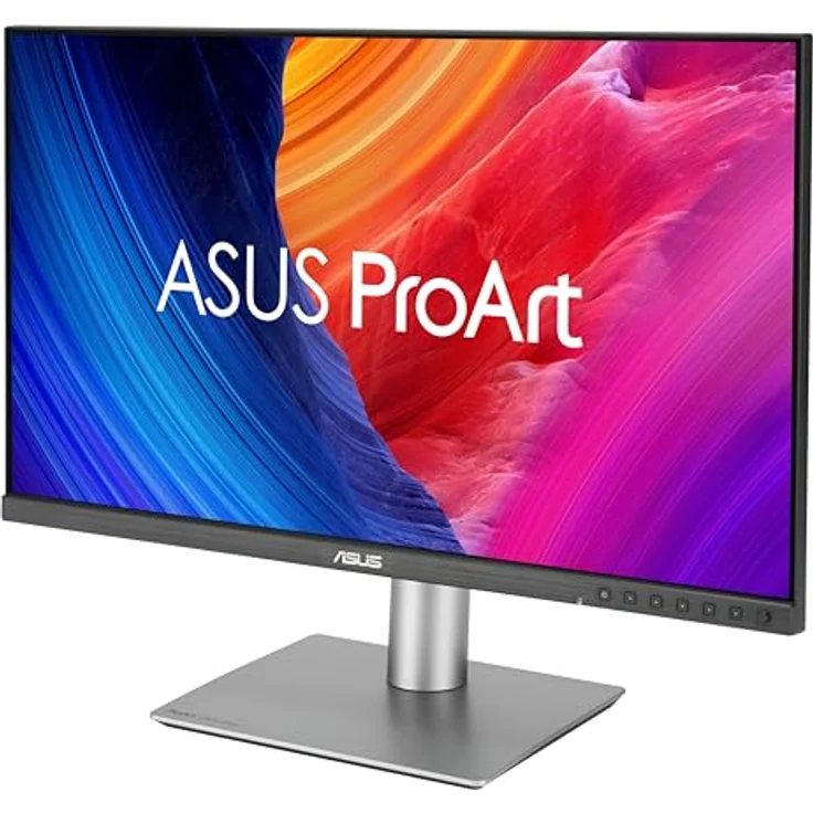 ASUS ProArt PA278CFRV - 27 Zoll WQHD Professioneller Monitor - 16:9 IPS, 2560x1440, 100 Hz - ergon., Pivot, Calman, hohe Farbtreue, DisplayHDR 400 - DP Daisy Chain, HDMI, 96W USB-C, USB-Hub, Speaker - Schwarz – Bild 3