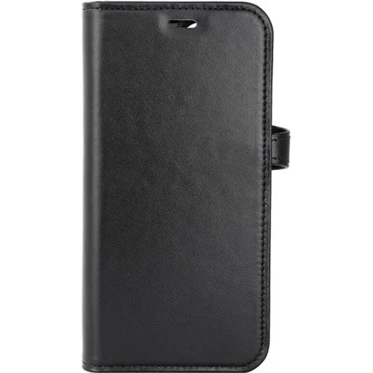 Buffalo Wallet Case 2-in-1 für iPhone 15 Pro, 3 Kartenfächer, MagSeries, Schwarz
