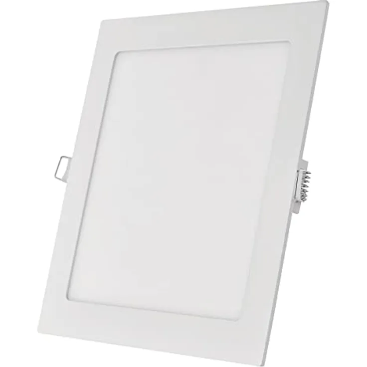 EMOS LED Panel 7 W, quadratische 480 lm Einbauleuchte, Deckenleuchte in Weiß, extra flach, 4000 K, inkl. LED-Treiber