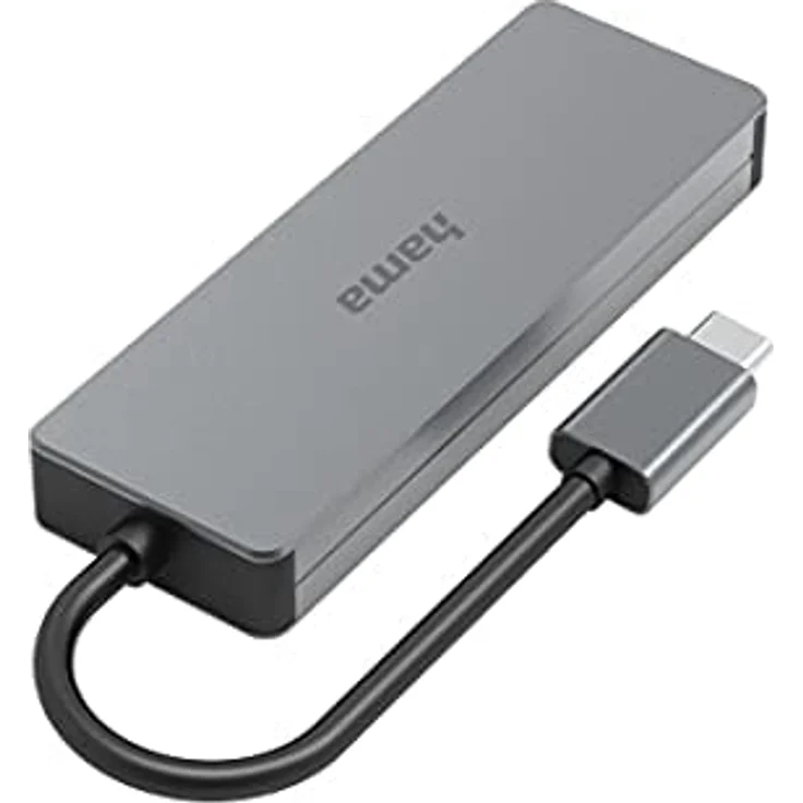 Hama USB-C-Hub 4 Ports USB 3.2 10 Gbit-s Plug & Play PC Notebook Aluminium (00200105) – Bild 4
