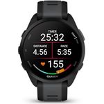 GARMIN Forerunner 165, leichte GPS Smartwatch zum Laufen, mit AMOLED Touchscreen, Trainingsempfehlungen, Gesundheitsdaten, smarten Funktionen