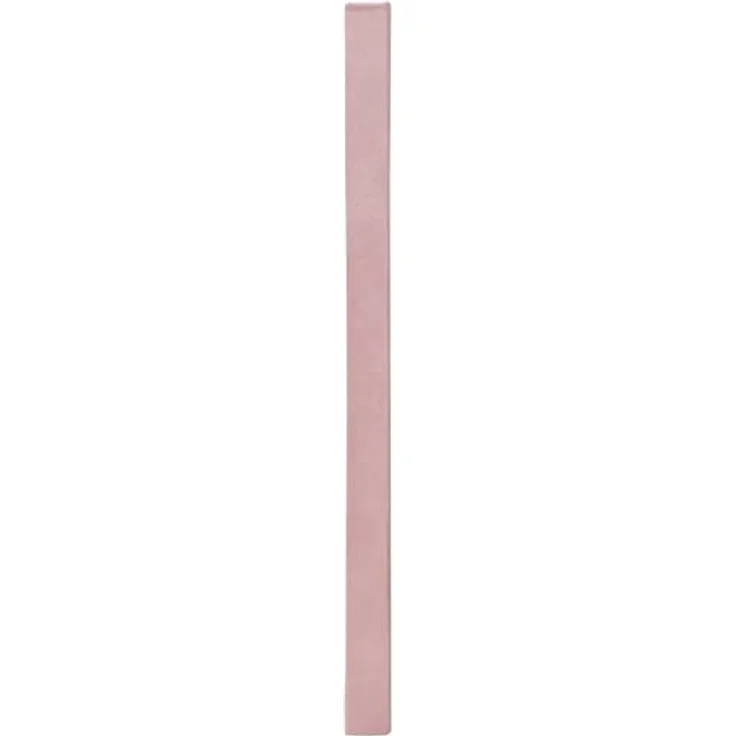 Exacompta Gästebuch Skandi, kompaktes Format 21 x 19 cm, Samt-Optik in Farbe Nude, 140 weiße Seiten, Goldschnitt und Goldmarkierung mit Gästebuchschrift – Bild 3
