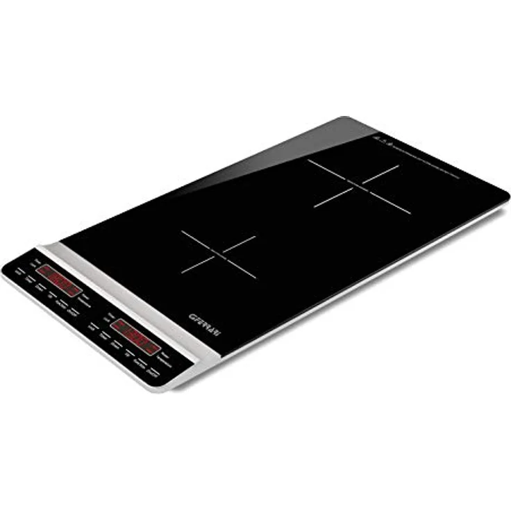 G3 Ferrari G10139 Doppelkocher, vertikal, Deep, Glas, Schwarz – Bild 1