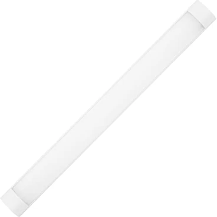REV CRISTAL LED Lampe, Lampe Decke, Werkstattleuchte, 48W, 4800 Lumen, LED Leuchte 4000k, 120 x 12 x 3 cm, weiss