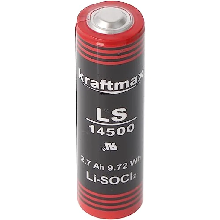 AccuCell LS14505 ER14505 Lithium Batterie AA Mignon, 3,6 Volt, 2400mAh, 10 Jahre lagerfähig, niedrige Selbstentladungsrate – Bild 1