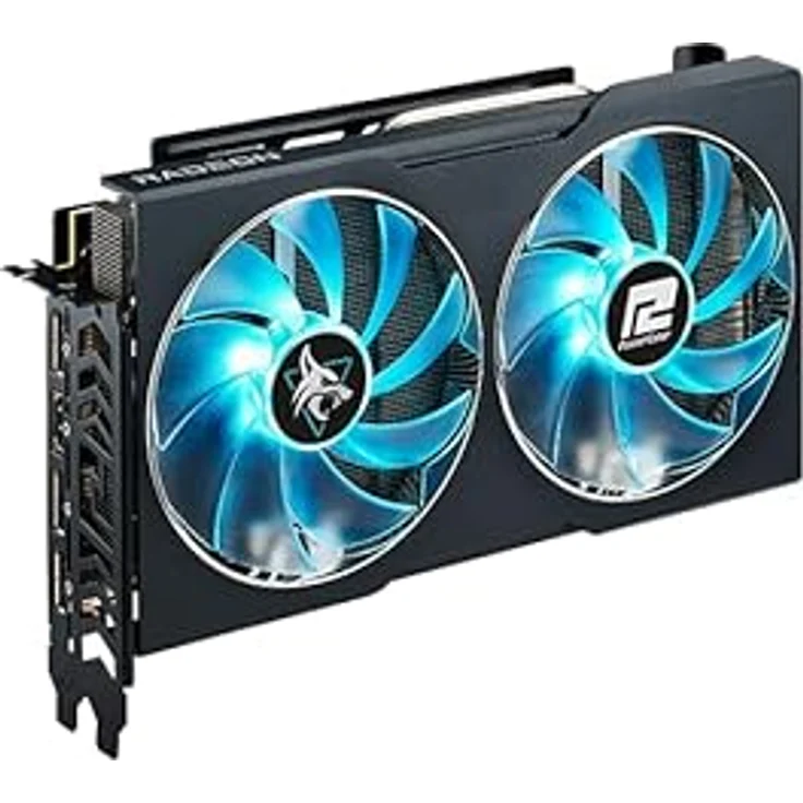 PowerColor Hellhound AMD Radeon RX 7600XT Grafikkarte 16GB GDDR6 – Bild 3