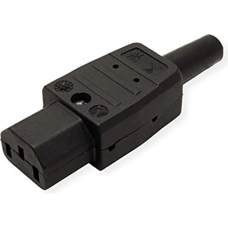 Bachmann 915.170 Kaltgerätedose Nr.794 70 Grad, Schwarz – Bild 2