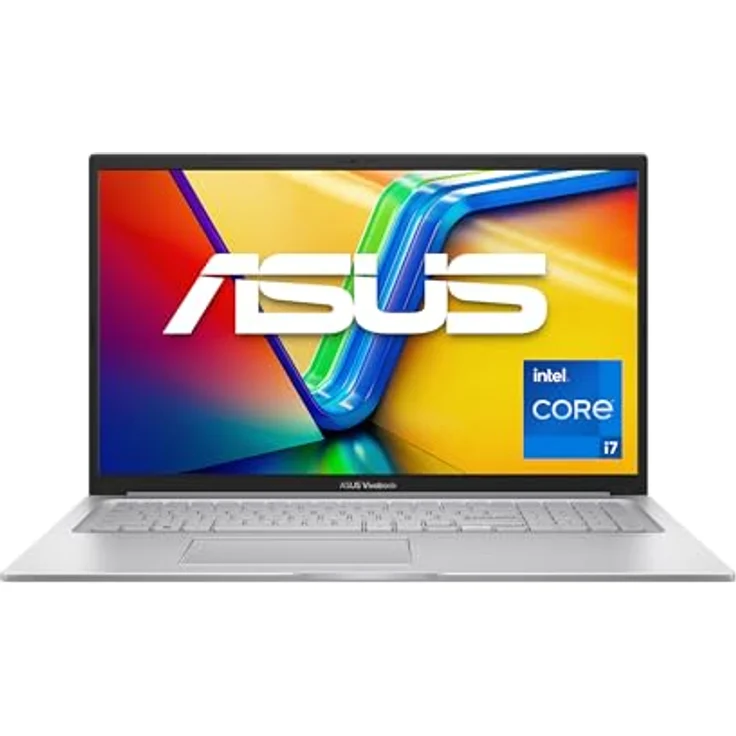 ASUS Vivobook 17 X1704VA Laptop | 17,3" FHD IPS Display, Intel Core i7-1355U, 16GB RAM, 512GB SSD, Intel Iris Xe, Win11 Home, Cool Silver – Bild 1