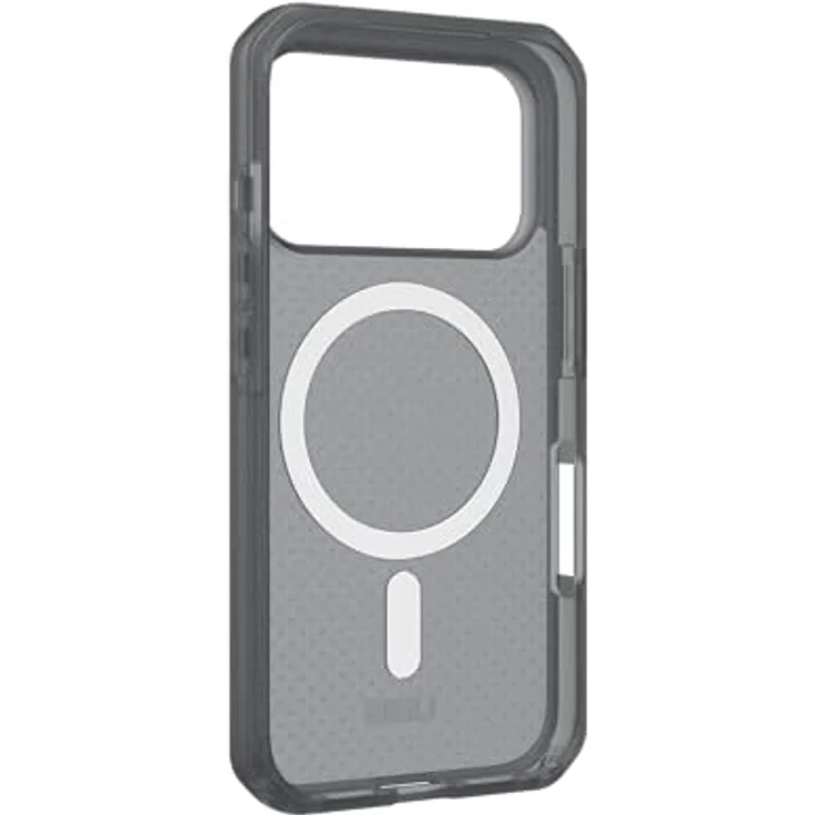 URBAN ARMOR GEAR Dot Case für Apple iPhone 17 Pro, grau transparent, mit Magnetring, 4,6m Fallschutz und Wireless Charging – Bild 5