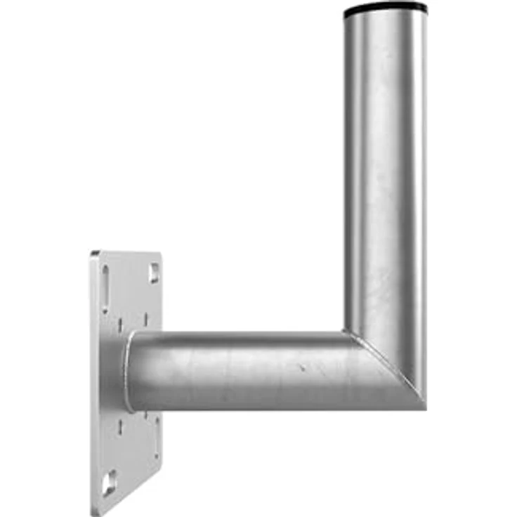 Premium X 18cm Balkon-Ausleger Aluminium Geländer-Halterung für Satelliten-Schüssel, witterungsbeständig, inkl. Kabeldurchführung und Montagezubehör – Bild 5