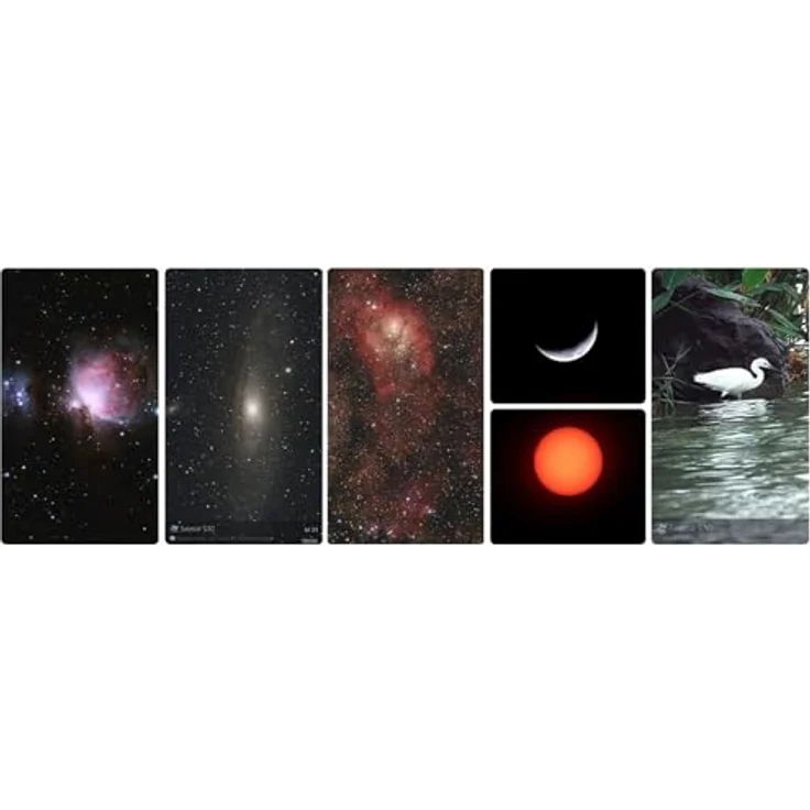 ZWO Seestar S30 30 mm intelligentes astronomisches Teleskop - tragbar, digital, All-in-One, für Anfänger und erfahrene Benutzer, EAA - Vorbestellungen für voraussichtliche Lieferung im. – Bild 5
