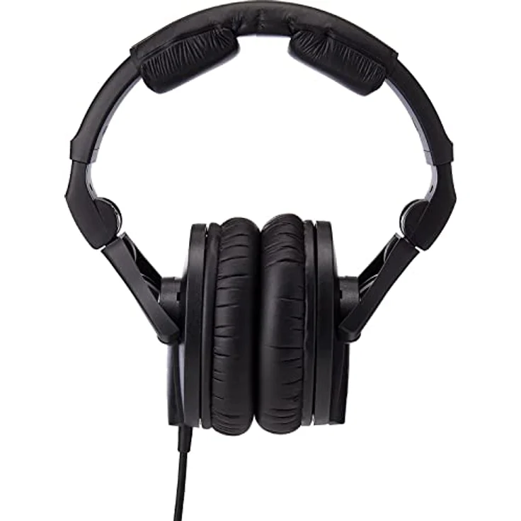 Sennheiser HD 280 PRO, Geschlossener Over-Ear DJ & Monitoring Kopfhörer mit hoher Geräuschdämpfung, zusammenklappbares Design und schwenkbare Ohrmuscheln, 3m Spiralkabel & 1/4“ Klinkenadapter, Schwarz – Bild 2
