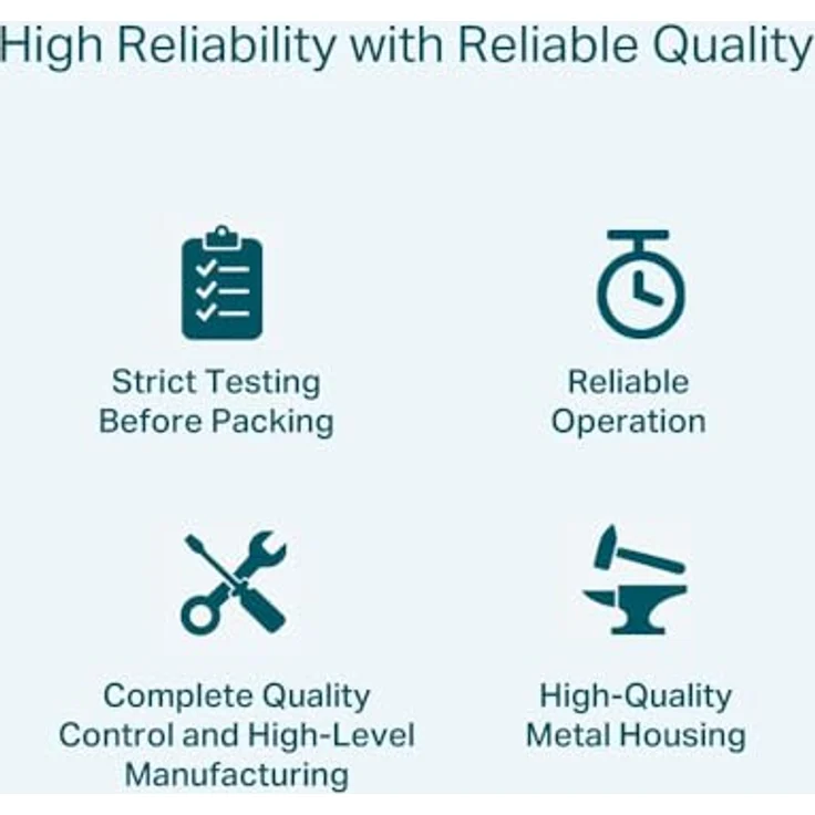 TP-Link SM5110LSB-10, Singlemode-SFP+-Transceiver mit 10 Gbit/s Übertragungsrate und 10 km Reichweite, Silber – Bild 3