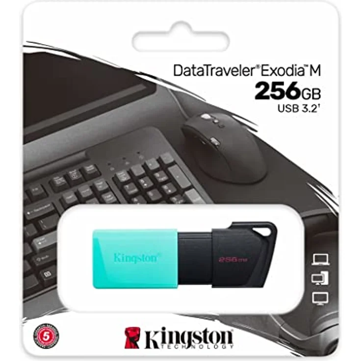 Kingston DataTraveler Exodia M - USB-Flash-Laufwerk - 256GB - USB 3.2 Gen 1 (DTXM-256GB) – Bild 4