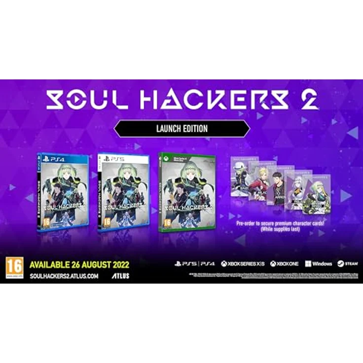 Atlus - Soul Hackers 2 (incl. 5 Premium Character Cards) - PS4 – Bild 2