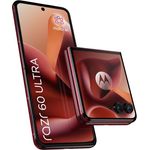 Motorola razr 60 Ultra, Smartphone mit 6,96" Super AMOLED-Display, 5G, 50 MP Dual-Kamera, 512 GB Speicher, Bordeaux