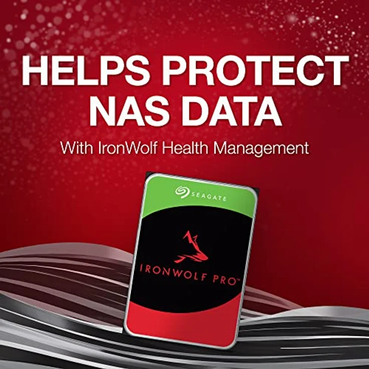 Seagate IronWolf Pro 4 TB, NAS interne Festplatte, 3.5 Zoll, 7200 U/Min, CMR, 256 MB Cache, SATA 6 GB/S, inkl. 3 Jahre Rescue Service, Modellnr.: ST4000NT001 – Bild 3