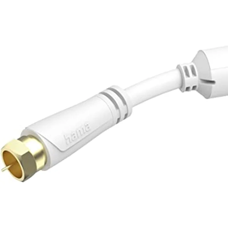 Hama Antennenkabel 1,5 m, F-Stecker auf F-Stecker, Weiß – Bild 7