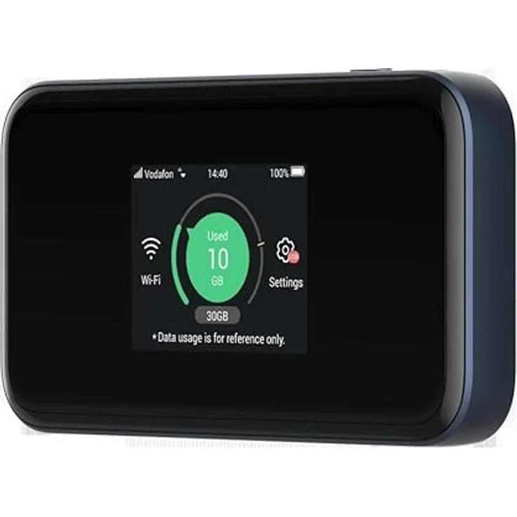 ZTE Giga To Go 5G, Tragbarer Router mit zuverlässiger Konnektivität, Schwarz – Bild 2