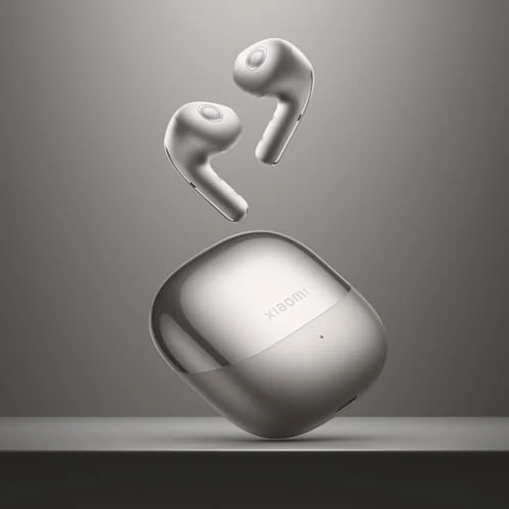 Xiaomi Buds 5 In-Ear-Kopfhörer, Qualcomm aptX™ Lossless, Hi-Res Audio, Harman AudioEFX, aktive Geräuschunterdrückung, KI-gestütztes Dreifach-Mikrofon, Xiaomi Earbuds App, schwarz – Bild 2