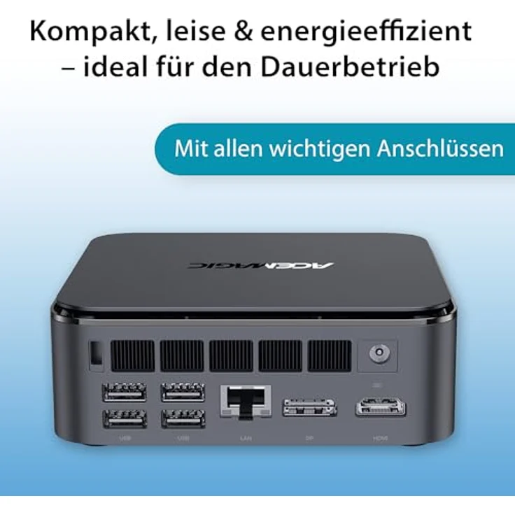 VALE ACEMAGIC E3C Mini-PC Intel i5-1235U, 16 GB RAM, 512 GB SSD, leiser Büro-PC mit Wi-Fi 6 und Windows 11 Pro – Bild 4