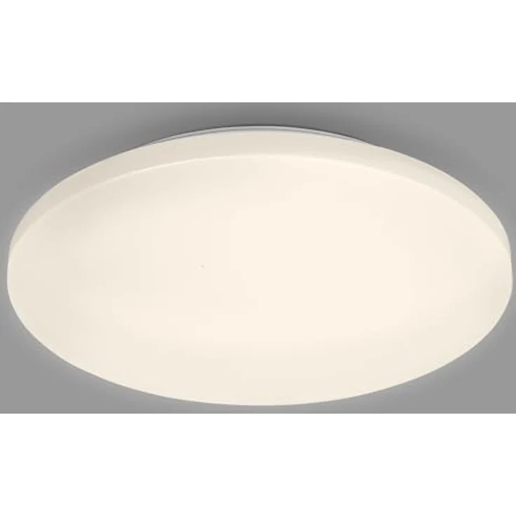 BRILONER LED Deckenlampe Bad IP44, warmweißes Licht, 340 mm, Weiß – Bild 1