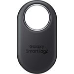 Samsung Galaxy SmartTag2 Bluetooth-Tracker, Kompassansicht, Suche in der Nähe, mit bis zu 500 Tage Laufzeit, wassergeschützt, Schwarz (1 Stück)