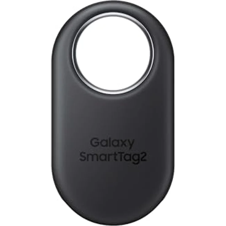 Samsung Galaxy SmartTag2 Bluetooth-Tracker, Kompassansicht, Suche in der Nähe, mit bis zu 500 Tage Laufzeit, wassergeschützt, Schwarz (1 Stück) – Bild 1
