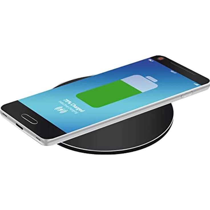 MediaRange Induktive Schnellladestation - Ladepad mit Ladefunktion für kabelloses Laden, 15W Qi Schnellladung, USB Fast Wireless Charger, kompatibel mit iPhone, Samsung – Bild 5