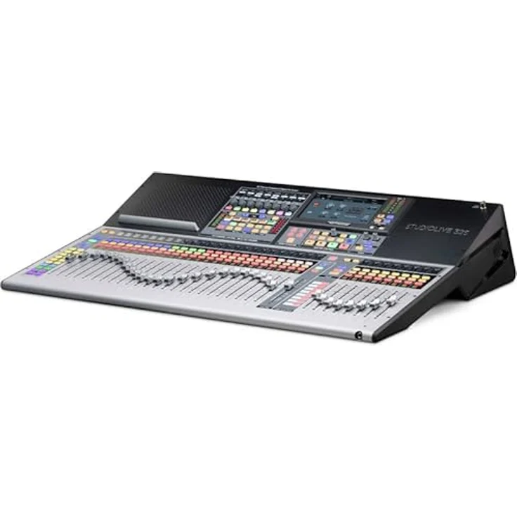 PreSonus StudioLive 32S, 32-Kanal Digitalmischpult für Studio- und Live-Anwendungen, Grau/Schwarz, mit FLEX DSP Dual-Core-Engine und 128 Kanälen – Bild 3
