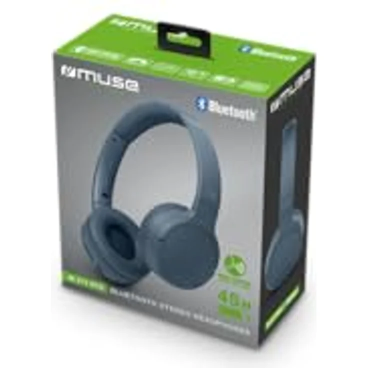 Muse M-272 Btb Kabellose Kopfhörer Schwarz - Bluetooth, integriertes Mikrofon, faltbarer Kopfbügel – Bild 5