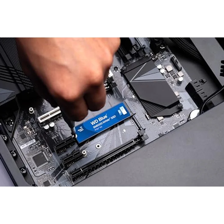 Western Digital WD Blue SN5000 NVMe SSD 4 TB interne SSD (Lesegeschwindigkeiten von bis zu 5.500 MB/s, 900 TBW, nCache 4.0, Acronis True Image) – Bild 3