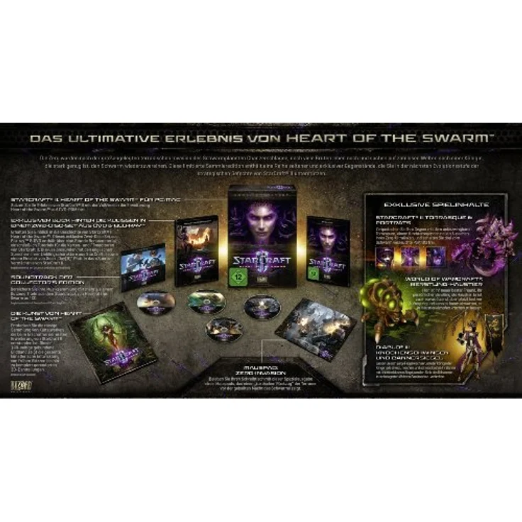 Starcraft II - Heart of the Swarm (Collector's Edition) (PC) – Bild 2